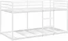 vidaXL Letto a castello senza materasso bianco 90x190 cm Anteprima dell’immagine prodotto 3