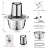 YASHE Tritatutto BM-MG105, 500 W, 1,8 L, 2 velocità Anteprima dell’immagine prodotto 9