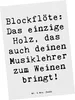 Mr. & Mrs. Panda Postkarte Spruch Blockflöte Humor - Weiß - Produktbild-Vorschau 1