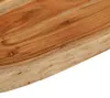 vidaXL Waschtischplatte 80x60x2,5 cm Rechteckig Massivholz Produktbild-Vorschau 6