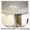 ZMH LED Plafonnier Blanc Spot de plafond : GU10 Plafonnier Voir les images du produit 6