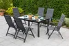 Merxx Gartenmöbel Set Taviano 7tlg., 6 Klappsessel, Produktbild-Vorschau 4