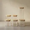 Sada nádob na potraviny s bambusovými viečkami SESTO, Náhľad obrázku produktu 3