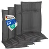 NYVI Gartenstuhl Auflagen Hochlehner 4er Set Barcelona - Produktbild-Vorschau 1