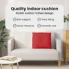 vidaXL Poduszka na plecy czerwona 60 x 19 x 50 cm tkanina Podgląd zdjęcia produktu 6