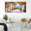 Coloray Acrylbild 100x50  Wandbild Acrylbilder Blumig Haus Produktbild-Vorschau 4