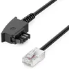 deleyCON 30m Routerkabel TAE-F RJ45 8P2C 99% Kupfer AWG28 - Produktbild-Vorschau 1