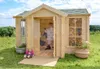 Kinderspielhaus aus Holz - B241xT178xH151 cm/2.63m2 - Produktbild-Vorschau 6