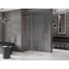Mexen Velar ścianka prysznicowa rozsuwana Walk-in 140 x 200 Podgląd zdjęcia produktu 2