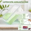Zestaw pojemników na żywność YASHE, 8 sztuk, plastikowe Podgląd zdjęcia produktu 2