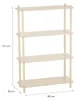 Mica Decorations Latty Plank Beige - Open Boekenkast met Productafbeelding-voorbeeld 3