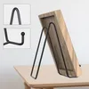 2-Stück Eisen Display Stand 6 Zoll schwarz Metall Platte Produktbild-Vorschau 3