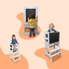 Relaxdays Torre didattica con lavagna, a partire da 1 anno, Anteprima dell’immagine prodotto 3