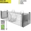 Piège à animaux vivant pour martre, idéal pour le jardin. Voir les images du produit 7