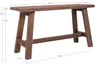 ŁAWKA Barcelona naturalna Z DREWNA TEKOWEGO 45 cm Podgląd zdjęcia produktu 4