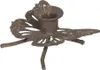 Clayre & Eef Kerzenständer 7x5x3 cm Braun Eisen Produktbild-Vorschau 2