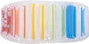 SunClub Wasserliege S-Form 168 x 88 x 50 cm mit bunten Produktbild-Vorschau 2