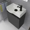 Alpenberger Gäste WC Waschbecken mit Unterschrank | Kleines Produktbild-Vorschau 3