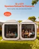 VEVOR Campingzelt, 365,76x182,88 cm, 2-in-1-Pop-up-Zelt, Produktbild-Vorschau 3