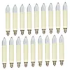 A collection of 18 candle-shaped light bulbs arranged in two rows against a white background. Produktbild-Vorschau