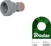 Bradas Gerätestück WHITE LINE 1/2" Außengewinde grau Produktbild-Vorschau 3
