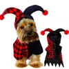 Hundekleidung Hoodies Halloween Cosplay Clown Kostüme Produktbild-Vorschau 7