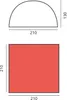 Strandzelt TONTO BEACH TENT 4, Mojave Desert, UV50+ Produktbild-Vorschau 11