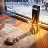Heizlüfter Energiesparend, PTC Keramik Heizlüfte Leise, 70° Produktbild-Vorschau 4