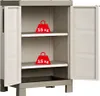 Keter Storage Cabinet Excellence Low Beige and Taupe 97 cm Podgląd zdjęcia produktu 1