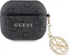 Guess 4g Script Pc/pu Charm Airpods 3 Hülle Schwarz  Produktbild-Vorschau 1