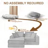 Divano modulare con funzione letto per ospiti, versatile Anteprima dell’immagine prodotto 11