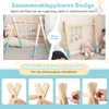 COSTWAY Baby Gym baby play set trapezio gioco arco Anteprima dell’immagine prodotto 5