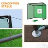 GIHAUVIA Sport Golfkäfig Zielnetz 3x3x3 M Grün One Size Produktbild-Vorschau 8