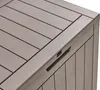 BELIANI Aufbewahrungsbox Taupe Kunststoff 56 x 53 cm für Produktbild-Vorschau 8