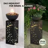EASYmaxx LED-Dekosäule Beton-Optik mit Pflanzschale Produktbild-Vorschau 2