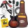 Elektrische Jazzgitarre Komplettset Matte Vollgröße Produktbild-Vorschau 2