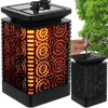 Solarleuchte Laterne LED Gartenleuchte mit Flammeneffekt Produktbild-Vorschau 1