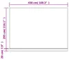 vidaXL Markisenbespannung Mehrfarbig Gestreift 4,5x3 m Produktbild-Vorschau 7