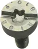 A close-up view of a screw head with markings. Produktbild-Vorschau