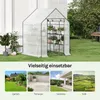 WOLTU Foliengewächshaus Gewächshaus 130 g/m², PE Produktbild-Vorschau 7