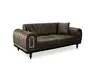 Couchgarnitur QUEEN :  3+2+1+1 / Farbe : Braun Produktbild-Vorschau 11