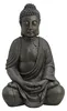 G. Wurm Buddha sitzend in braun aus Poly, H50 cm, Braun, Produktbild-Vorschau 3