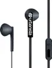 A pair of black Urbanista San Francisco in-ear headphones with a microphone. Produktbild-Vorschau
