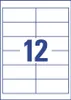 AVERY Zweckform 6123 Etichetta universale 97x42,3 bianco Anteprima dell’immagine prodotto 13