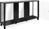 finori Albi 51A Sideboard, schwarz / Spiegel Maß: B x H x T Produktbild-Vorschau 5