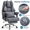 CRELIV -Ergonomischer Bürostuhl aus Stoff, Chefsessel mit Produktbild-Vorschau 8