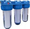 Wasserfilter 3-Stufen-System - 10" - 1" Gewinde - Einfache Produktbild-Vorschau 2