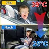 Lechin Sonnenschutz Auto Baby Vorhang Magnetisch für Produktbild-Vorschau 5