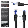 Primewire Patch kábel CAT 8 s bavlneným plášťom - Náhľad obrázku produktu 2