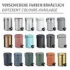 WENKO poubelle à pédale 3 LEMAN inox déchets cosmétiques Voir les images du produit 5